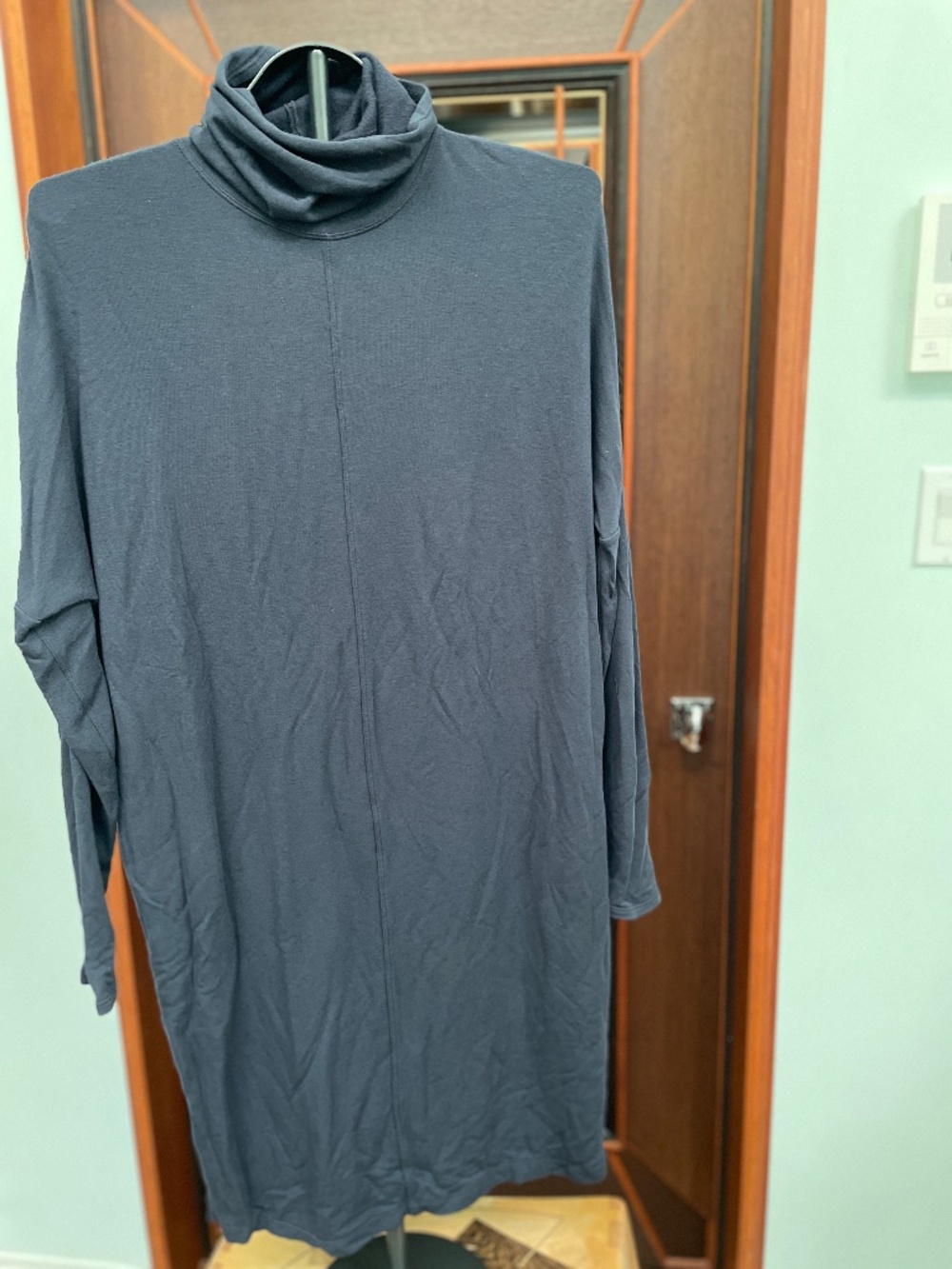 KIT & ACE Grey/Blue Turtleneck dress